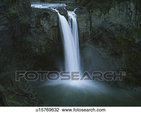 Stock Image - Waterfall. Fotosearch