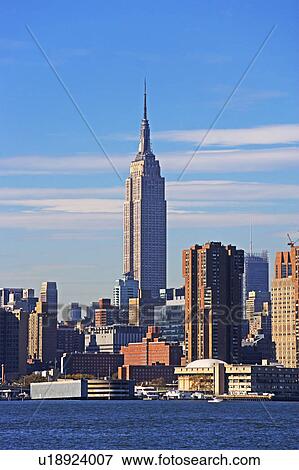 Stock Photo - Waterfront cityscape. Fotosearch