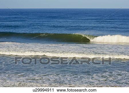Waves at the beach View Large Photo Image Stock Image - Waves at the beach. Fotosearch