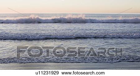 Stock Photo - Waves crashing. Fotosearch