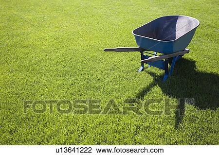Stock Image - Wheelbarrow. Fotosearch