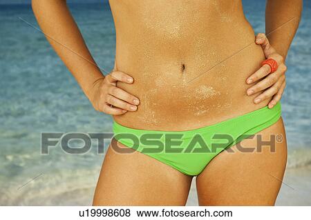 Stock Photo - Woman in bikini. Fotosearch