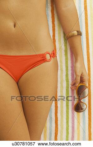 Woman in bikini View Large Photo Image Stock Photo - Woman in bikini. Fotosearch