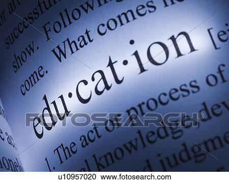 Stock Image - Words in dictionary. Fotosearch