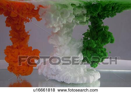 Stock Photo - Paint dissolving in water. Fotosearch