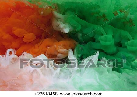 Stock Photo - Paint dissolving in water. Fotosearch