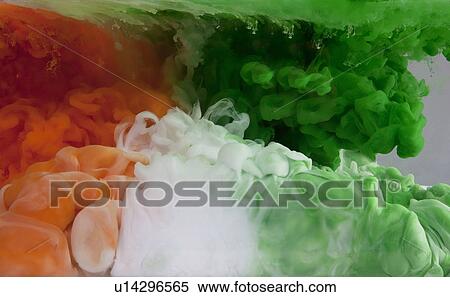Stock Photography - Paint dissolving in water. Fotosearch