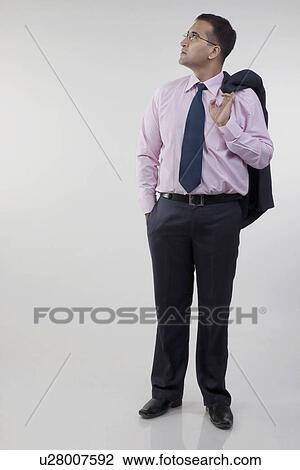 Stock Image - Portrait of a businessman. Fotosearch