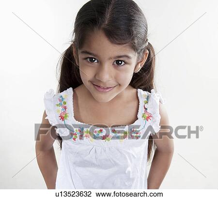 Portrait of a girl View Large Photo Image Stock Image - Portrait of a girl. Fotosearch