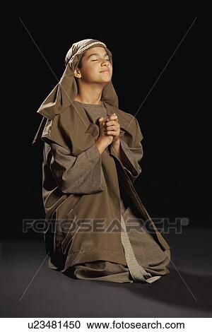 boy portraying a young jesus View Large Photo Image Stock Image - boy portraying a young jesus. Fotosearch