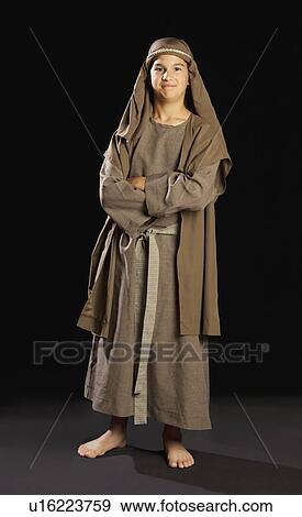boy portraying a young jesus View Large Photo Image Stock Photo - boy portraying a young jesus. Fotosearch