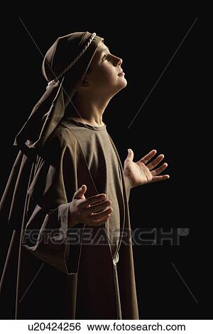 boy portraying a young jesus View Large Photo Image Stock Photograph - boy portraying a young jesus. Fotosearch