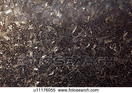 Stock Photography - Frost pattern on window. Fotosearch
