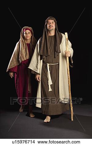 people depicting mary and joseph View Large Photo Image Picture - people depicting mary and joseph. Fotosearch