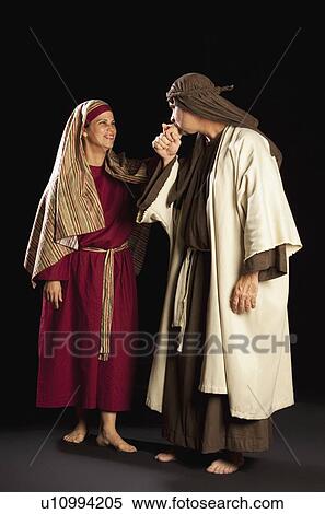 people depicting mary and joseph View Large Photo Image Stock Photography - people depicting mary and joseph. Fotosearch