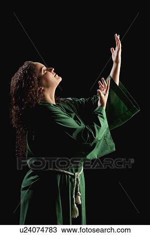 Woman depicting a bible character Stock Image | u24074783 | Fotosearch