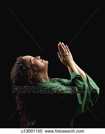 woman praying View Large Photo Image Stock Image - woman praying. Fotosearch