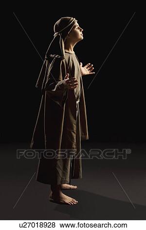 young jesus praying View Large Photo Image Stock Photo - young jesus praying. Fotosearch