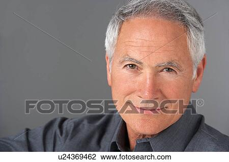 Studio Portrait Of Senior Man View Large Photo Image Stock Image - Studio Portrait Of Senior Man. Fotosearch