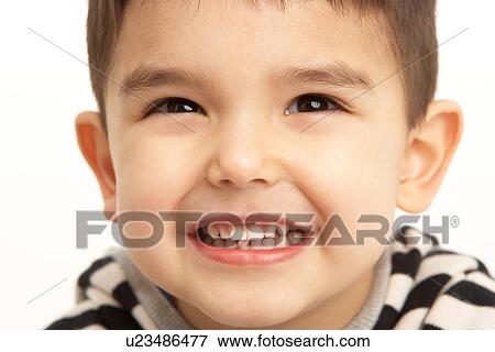 Studio Portrait Of Young Boy View Large Photo Image Stock Photo - Studio Portrait Of Young Boy. Fotosearch