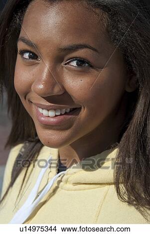 Picture - Male Causcasian teen on street, Winnipeg, Manitoba, Canada. Fotosearch