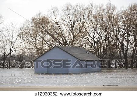 spring floodwater of Red River in farmyard, rural Manitoba View Large Photo Image Stock Image - spring floodwater of Red River in farmyard, rural Manitoba. Fotosearch