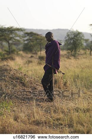 African man in Kenya Africa View Large Photo Image Stock Photograph - African man in Kenya Africa. Fotosearch