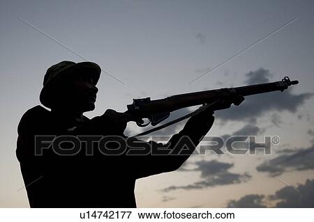 Gunman in Kenya View Large Photo Image Stock Photo - Gunman in Kenya. Fotosearch
