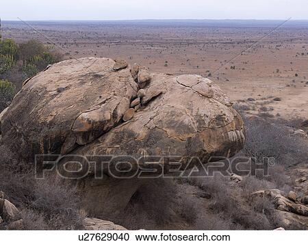Stock Image - Kenya landscape. Fotosearch