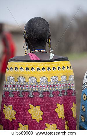 Stock Photo - Kenya Maasai tribe. Fotosearch