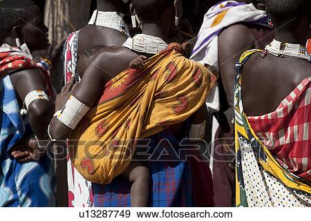 Kenyan women in tribal attire View Large Photo Image Stock Photo - Kenyan women in tribal attire. Fotosearch