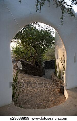 Stock Photo - Luxury lodge in Kenya. Fotosearch