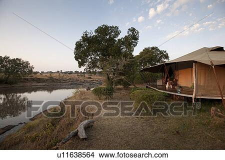Picture - Ngare Serian Tented Camp in Kenya. Fotosearch