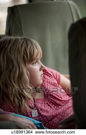 Profile of blond girl View Large Photo Image Picture - Profile of blond girl. Fotosearch