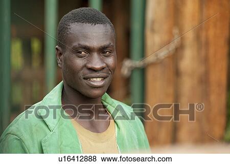 Worker at Kenya Wildlife Project View Large Photo Image Stock Photo - Worker at Kenya Wildlife Project. Fotosearch