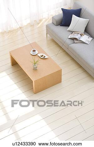 Afternoon tea in living room View Large Photo Image Stock Image - Afternoon tea in living room. Fotosearch