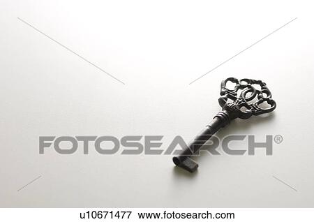 Stock Photo - Antique key. Fotosearch