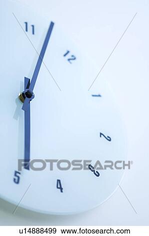 Clock reading 5: 02 View Large Photo Image Stock Photo - Clock reading 5: 02. Fotosearch