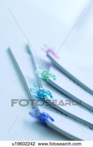 Data held together with a clip View Large Photo Image Stock Image - Data held together with a clip. Fotosearch