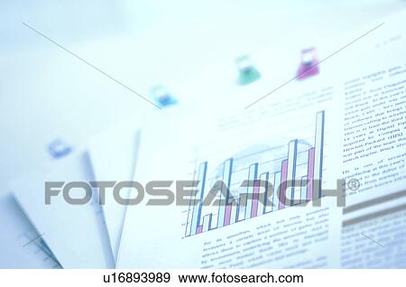 Data held together with a clip View Large Photo Image Stock Photo - Data held together with a clip. Fotosearch