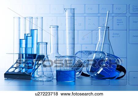 Laboratory equipment against computer keyboard View Large Photo Image Stock Photo - Laboratory equipment against computer keyboard. Fotosearch