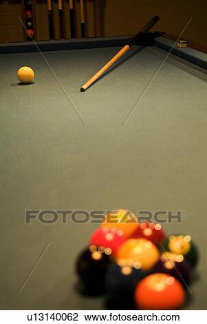 Pool table View Large Photo Image Stock Image - Pool table. Fotosearch