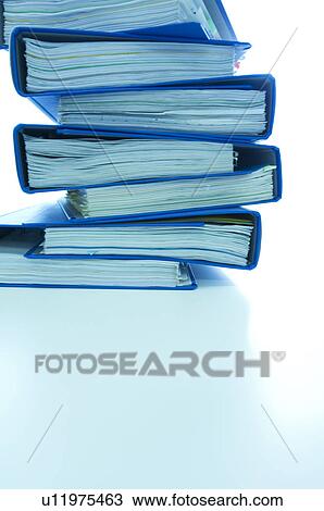 Stack of ringbinders View Large Photo Image Stock Image - Stack of ringbinders. Fotosearch