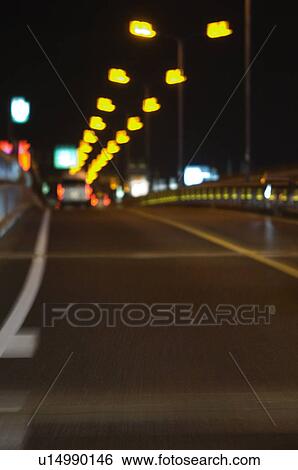 Stock Photograph - Traffic on highway. Fotosearch