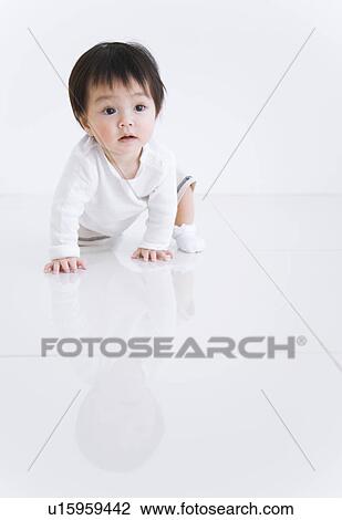 Stock Image - Baby boy. Fotosearch