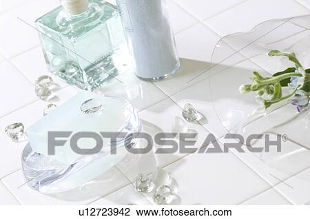 Stock Image - Bathroom items. Fotosearch