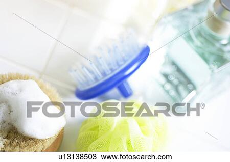 Bathroom items View Large Photo Image Stock Image - Bathroom items. Fotosearch