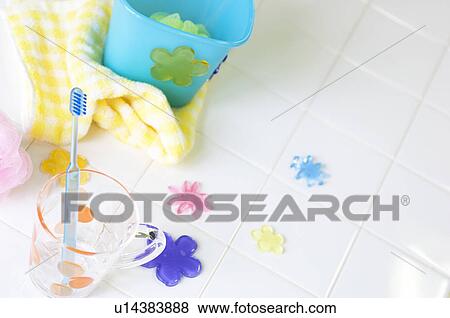 Stock Photo - Bathroom items. Fotosearch