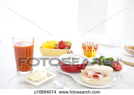 Breakfast View Large Photo Image Picture - Breakfast. Fotosearch