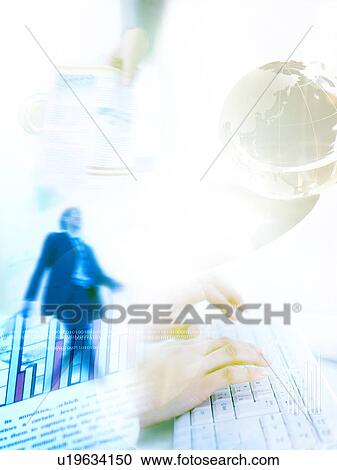 Stock Image - Business composite. Fotosearch